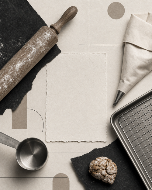 Home Bakery Concept Library - US Edition editorial cover featuring home bakery tools