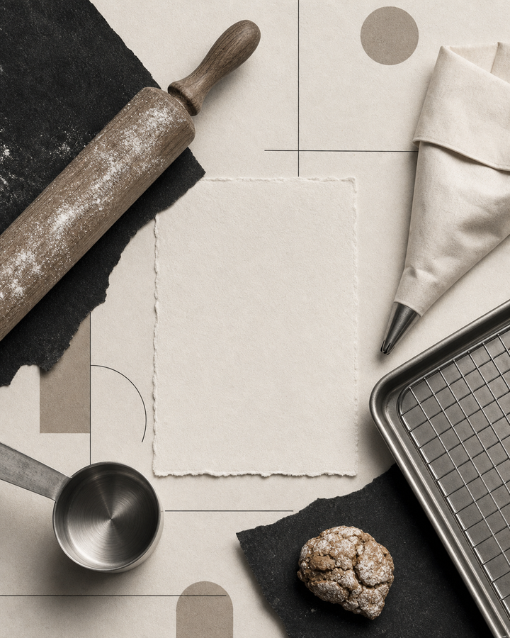 Home Bakery Concept Library - US Edition editorial cover featuring home bakery tools